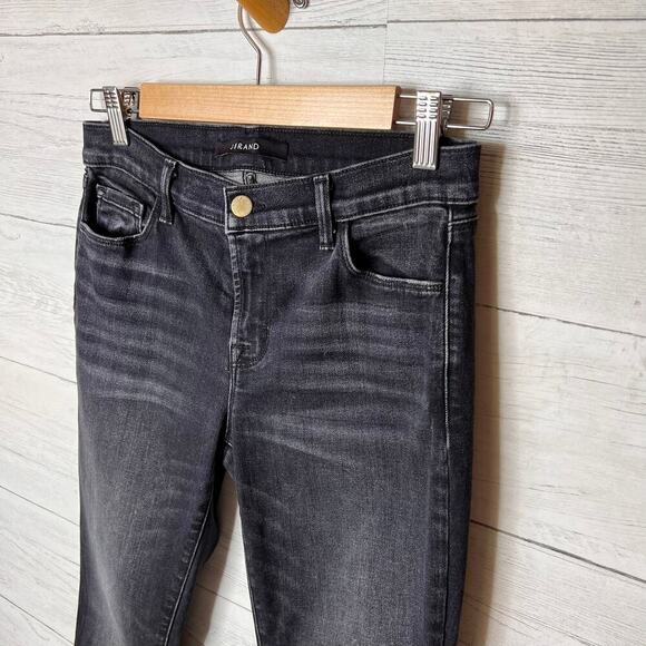 J Brand Jeans Womens Size 27 Faded Black Selena Bootcut Cotton Blend Stretch - Picture 7 of 16